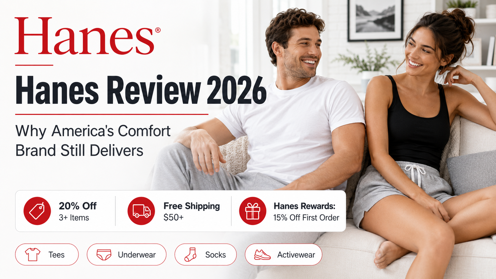 Hanes Review 2026 - Why America's Comfort Brand Still Delivers